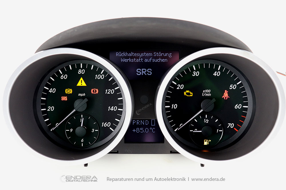 Analoganzeigen Reparatur Mercedes SLK R171